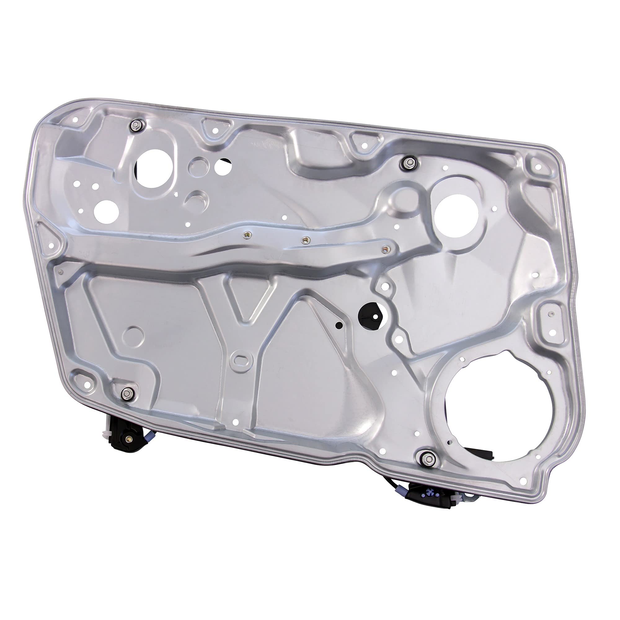 BESTPRICE 1x Elevalunas eléctrico delantero izquierdo sin motor eléctrico con placa atornillable Compatible con SKODA SUPERB 1 (3U4),VW PASSAT B5 (3B2) B5 Variant (3B5),PASSAT B5.5 (3B3) Variant (3B6)