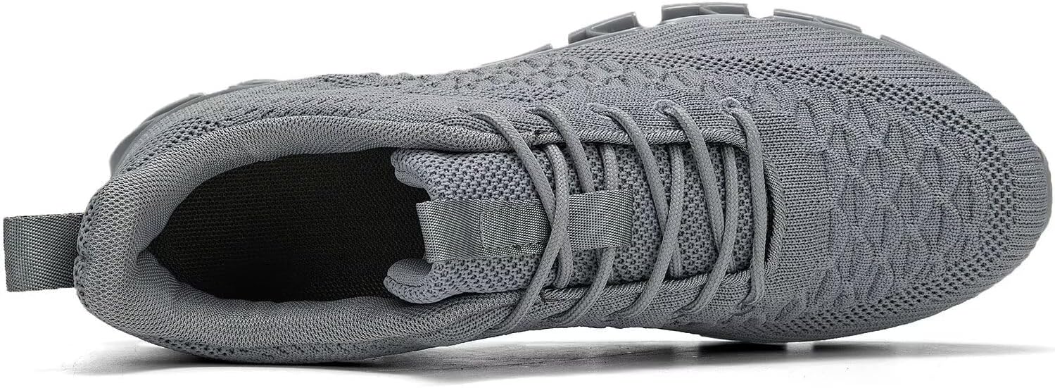 Mens Walking Shoes Slip on Blade Tennis Casual Fashion Trail Running Sneakers Comfort Non Slip Work Sport Athletic Trainers - Image 4