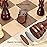 Magnetic Wooden Chess Set for Adults Kids 15\'\' Chess Board with Handmade Pieces, Folding Portable Travel Unique Chess Sets Game for Tournament Professional Beginner