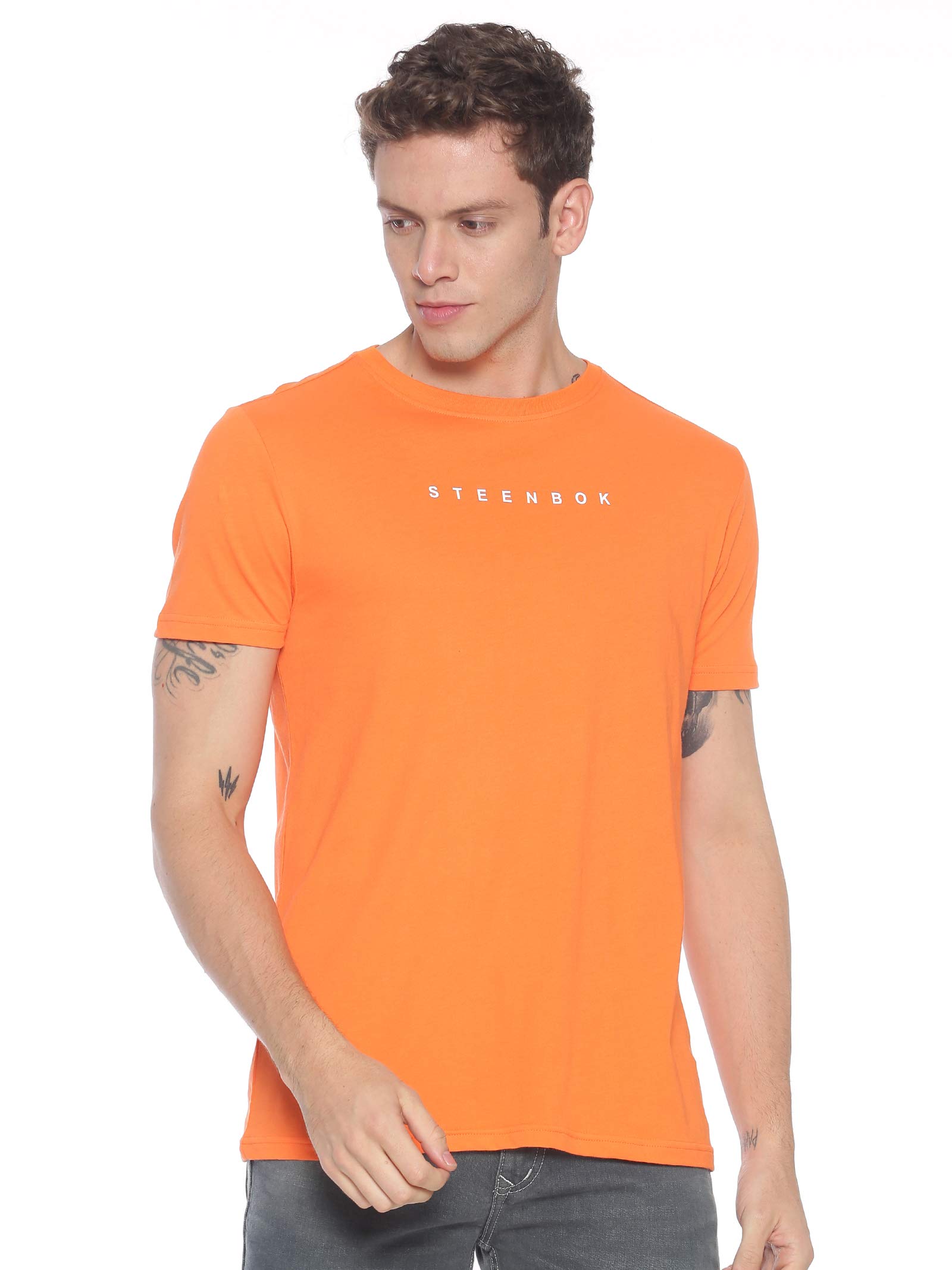 STEENBOKMens Casual Roundneck T-Shirt