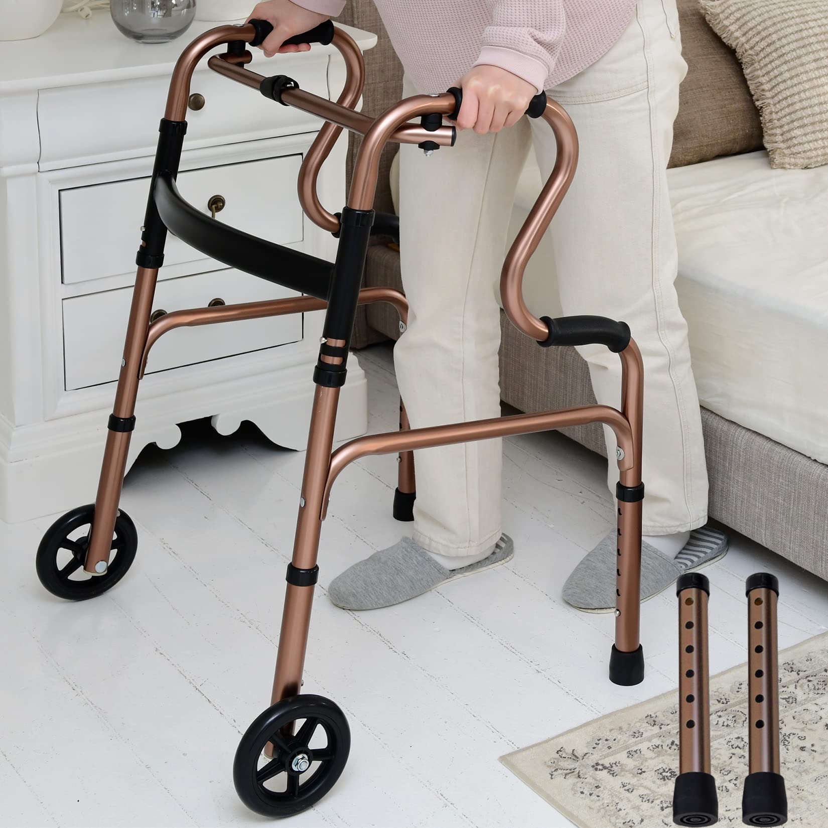 Amazon.co.jp: [山善] 歩行器 立ち上がり補助 【完成品】 3WAY 
