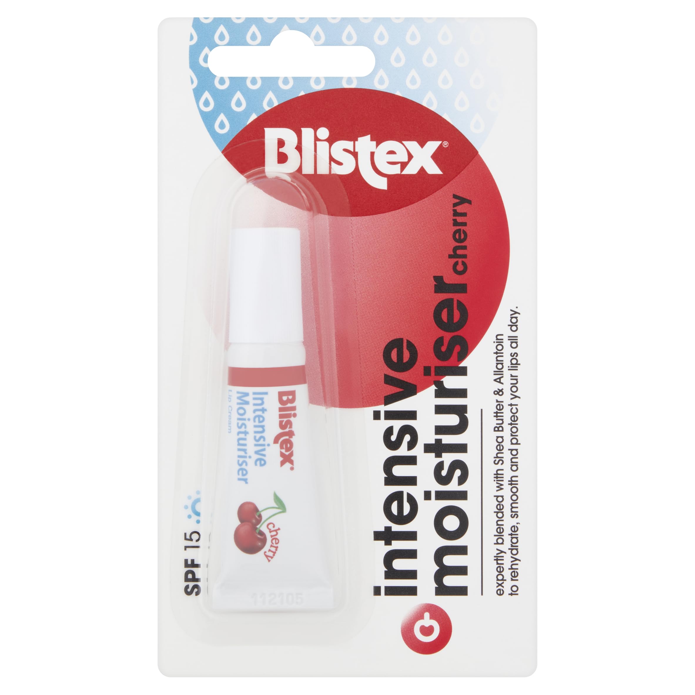 2 X Blistex IntensiveMoisturiser Cream Cherry SPF 15 All Around LipDailyCare 6ml