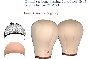 Wig Canvas Block Head