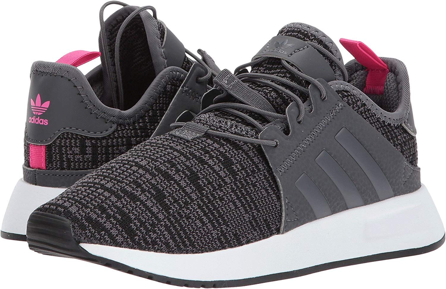 adidas Originals Kids Unisex X PLR (Little Kid) Grey/White M US Little  Kid