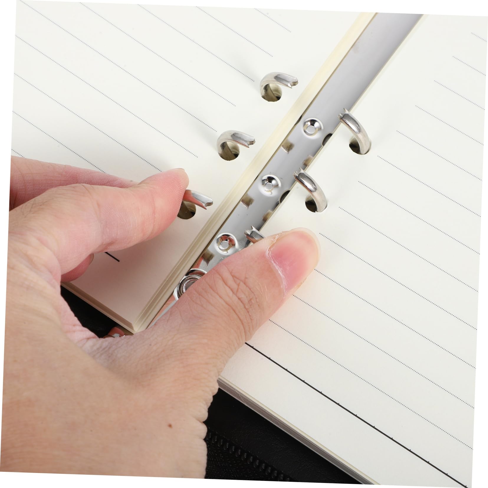 Organizador Carpeta de Chequera Pu Tamaño A5 Cremallera, Portafolios para Documentos Resistente, Carpeta de Negocios para Oficina y Viaje, Adecuado para Profesionales