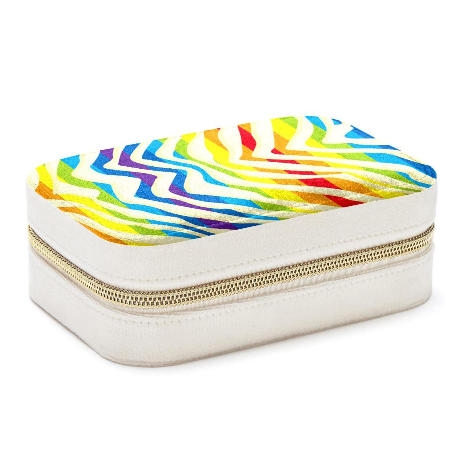 Rangement bijoux de voyage anti-nœud pour boucles d'oreilles et bagues