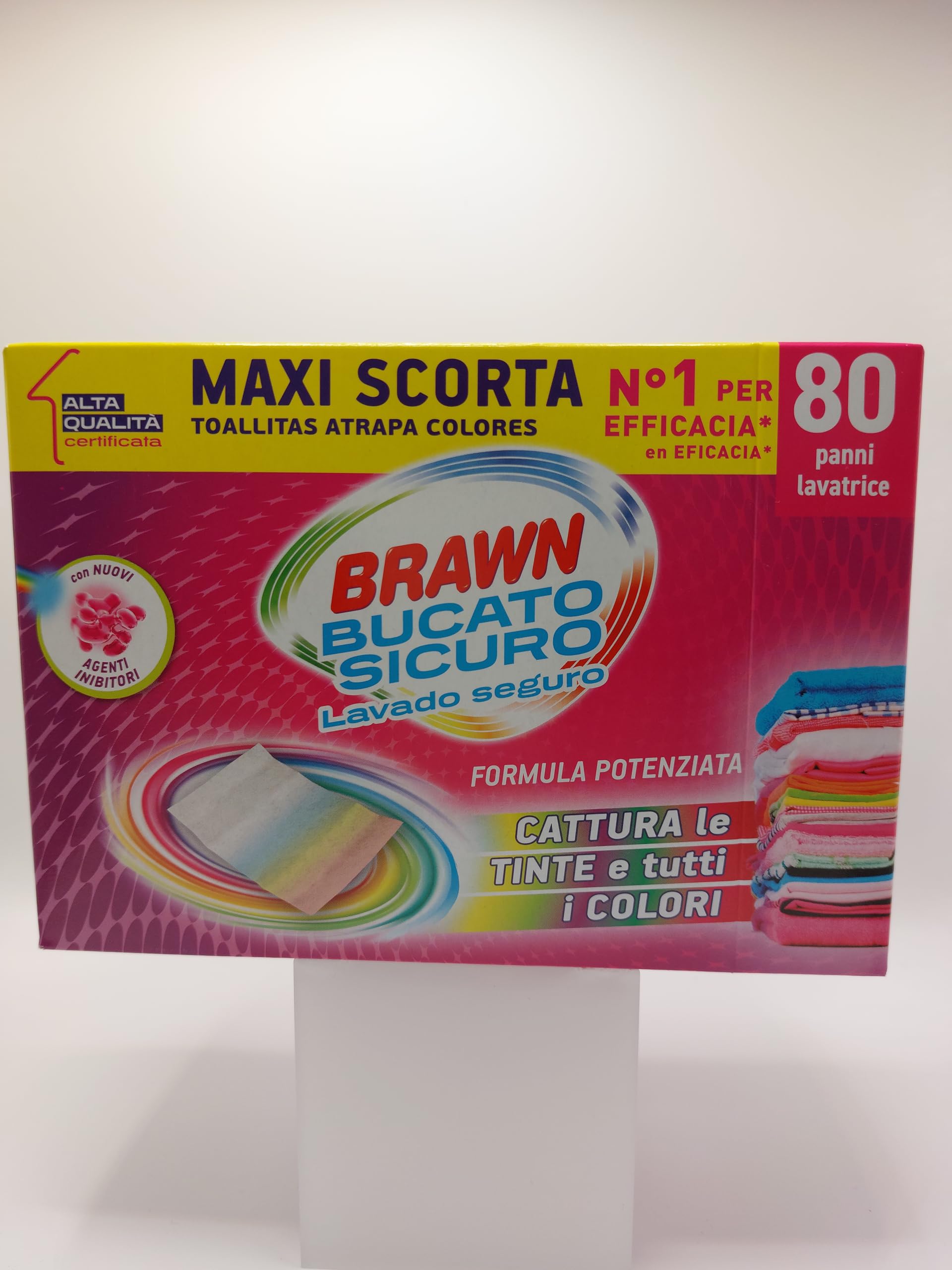 BRAWN BEZPIECZNE BUCATO 80 ULOTKI ŁAPĄ KOLOR- ZŁYWAJ barwniki I WSZYSTKIE KOLORY