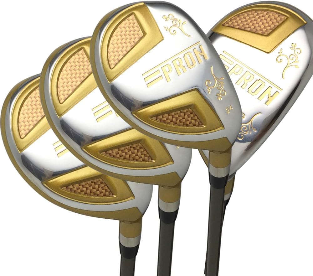Japan Epron TRG Hybrids Golf Club Wood Set + Leather Cover