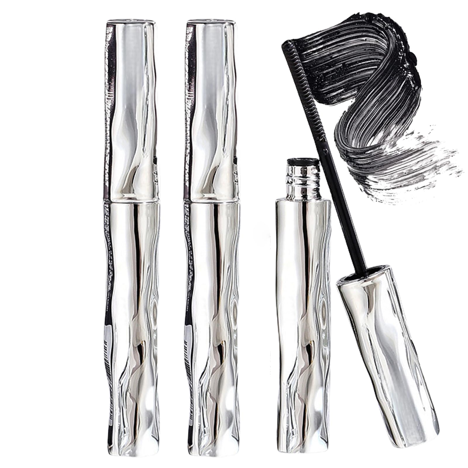 Ultimate Length & Curl Mascara Duo, Volumizing & Lengthening Formula for Lifted Clump-Free Lashes. 4D Silk Fiber Boost