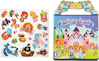 Kids Sticker Book - Quiet Toy Workbook Game for | Sticker Activity Book Perfect for 0-3 Years Old Boys Girls Youth Home Travel School Playroom Kindergarten Learning Fun