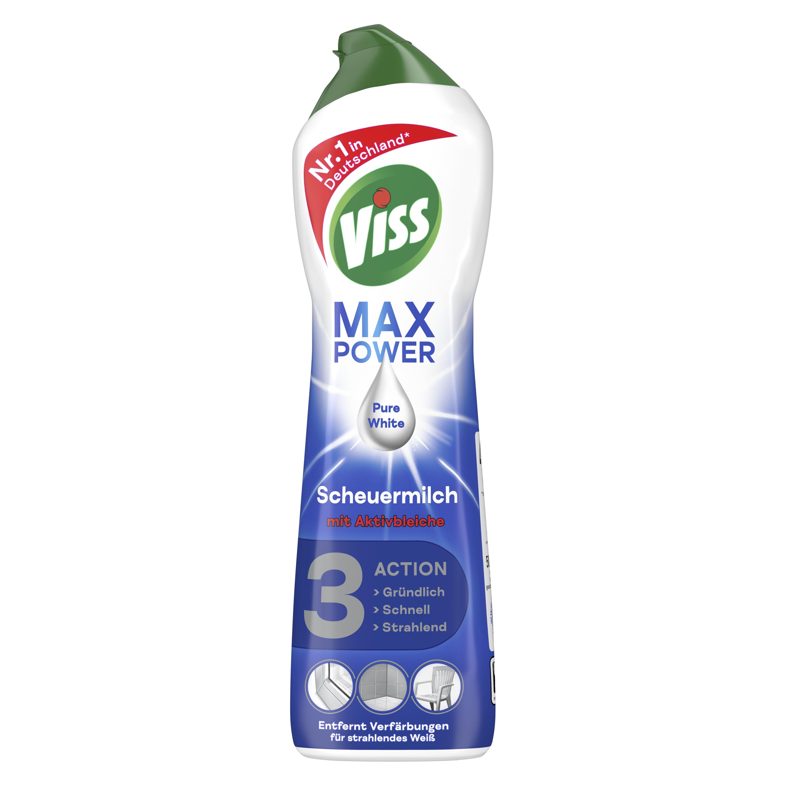 Viss Viss Cleanboost Scheuermilch mit Aktivbleiche 500ml