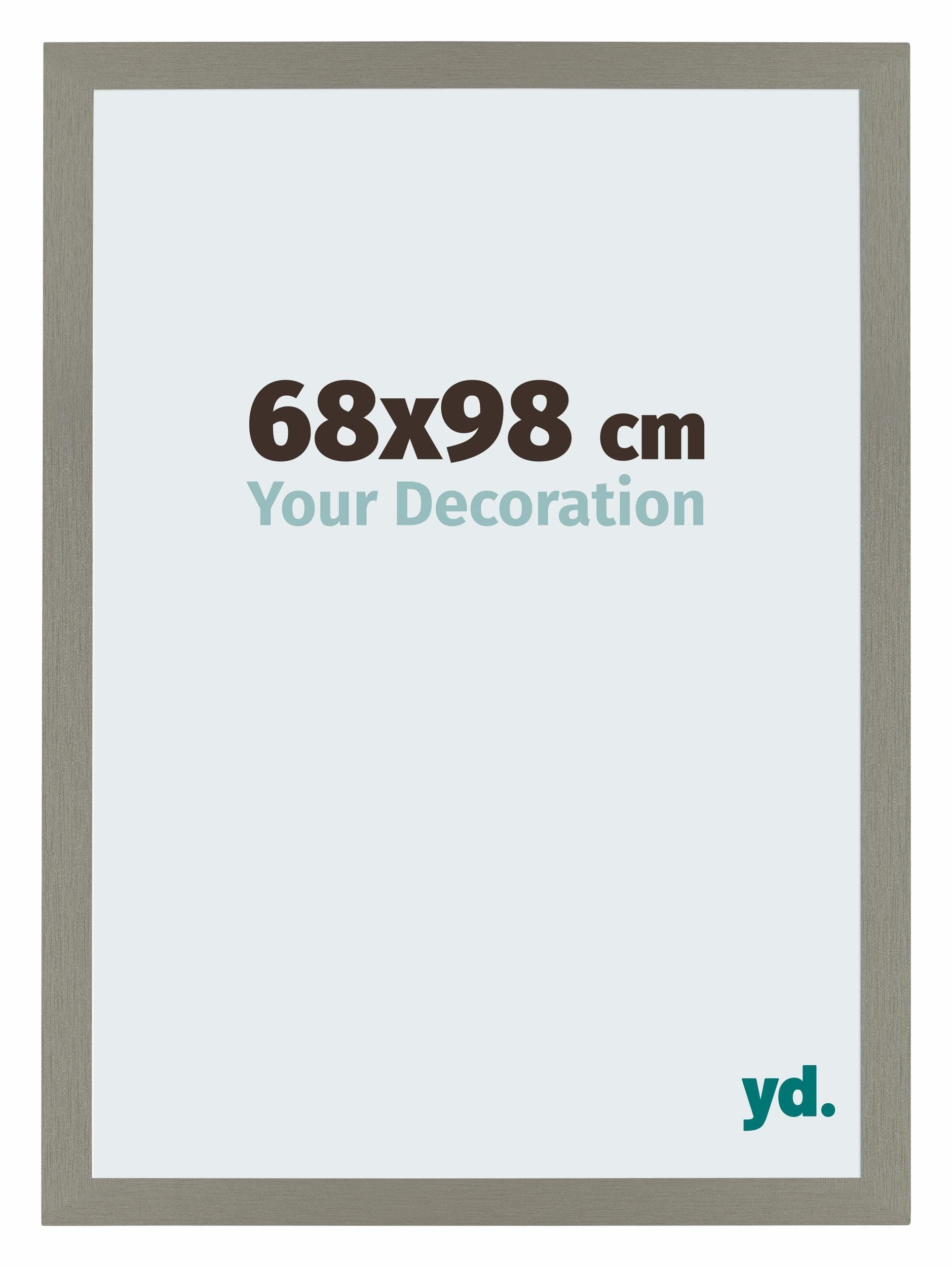 Your Decoration - Picture Frame 68x98 cm - Anthracite - Decorative Wall Frame in MDF with Antireflection - Frame 68x98 - Mura