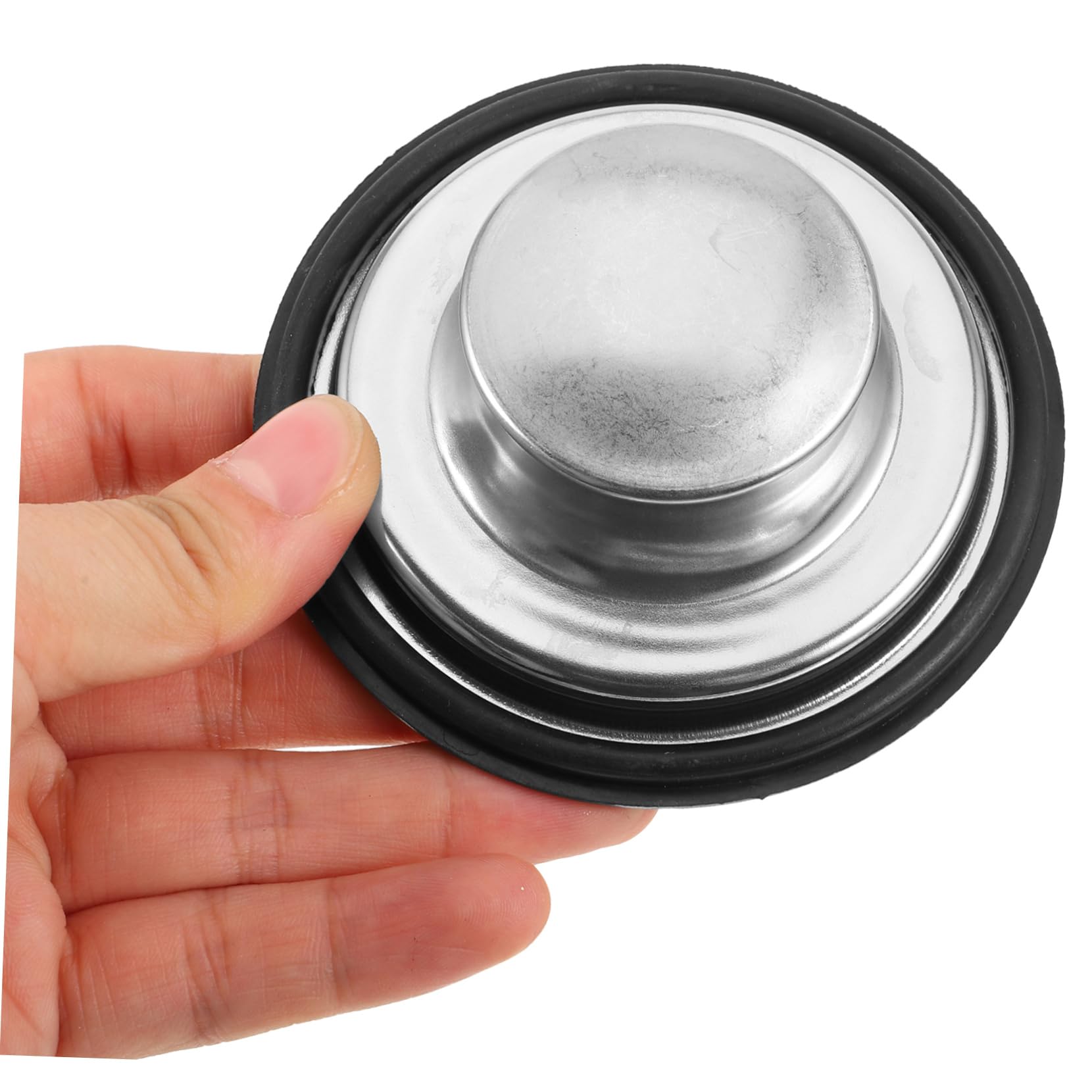 NUOBESTY 4 Juegos Enchufe De Sello De Agua para Lavavajillas Drenar Filtrar Colador Fregadero Escurreplatos Sumideros Accesorios Plata Acero Inoxidable