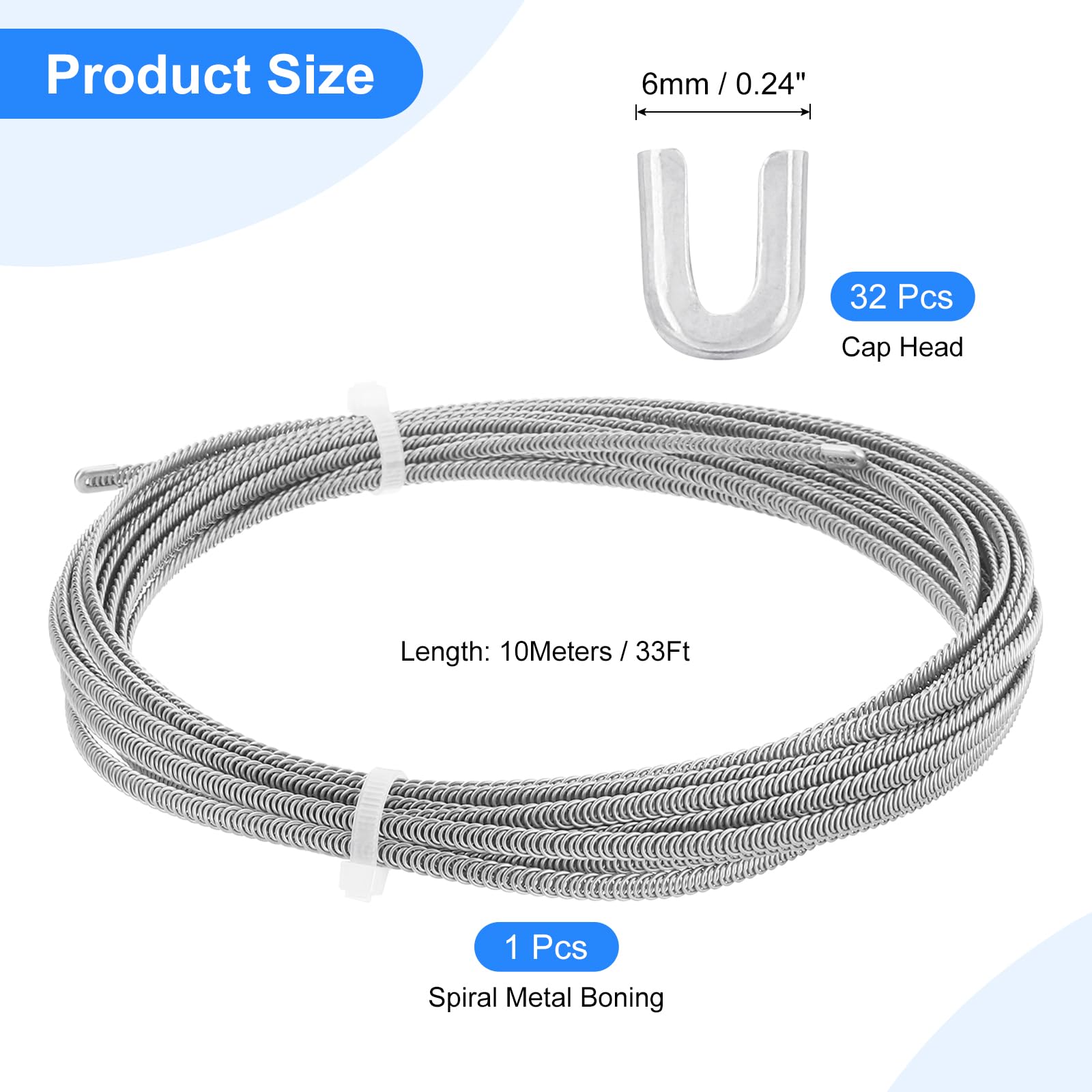 Amazon | スパイラルメタルコシルボーン1/4 