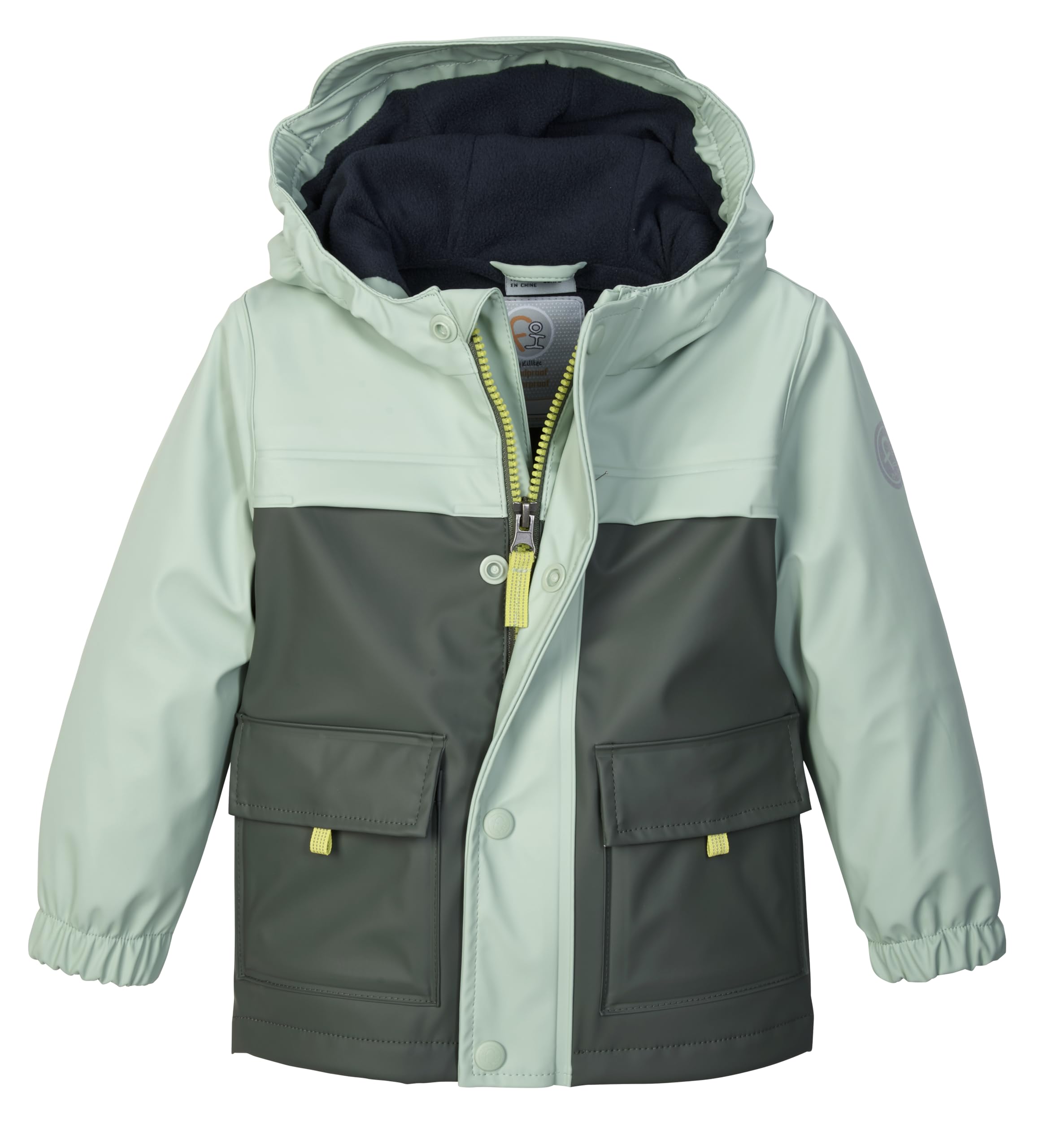 first instinct by killtec Unisex Baby Fios 18 Mns Jckt Gummierte Jacke mit Kapuze