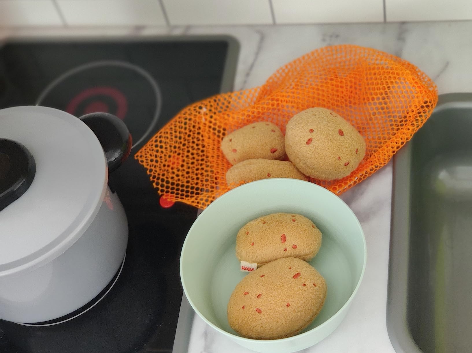 HABA 1484 Kaufladen Dose Mit Fischstäbchen – Spielzeug Für Kinder Ab 3 Jahren