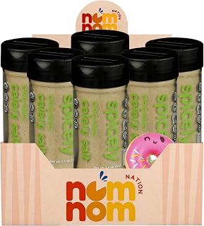 Spicely Organics Spice Celery Salt Jar 2.4 oz (Pack of 6) – Gourmet Collection Spices – Gourmet Salt Collection with Random Item – 7 Total Items