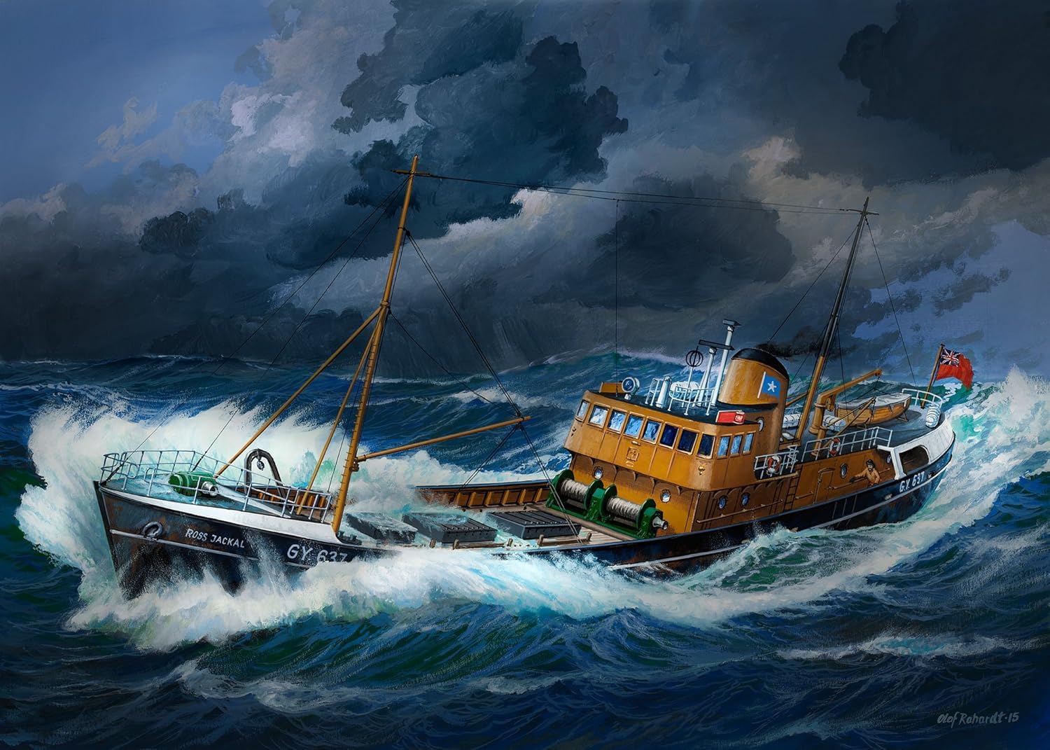 Revell Chalutier Mer du Nord 1:142