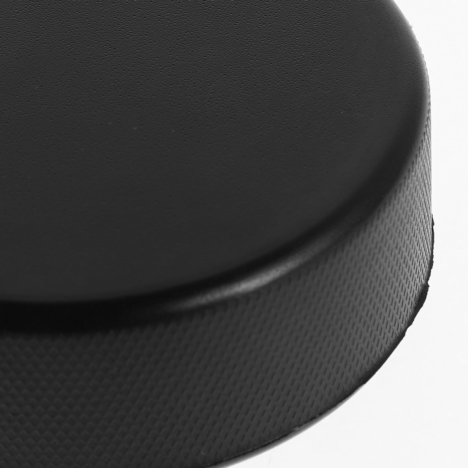 Happyyami Palet de Hockey D’entraînement Noir en PU, Lot de 20 Pièces