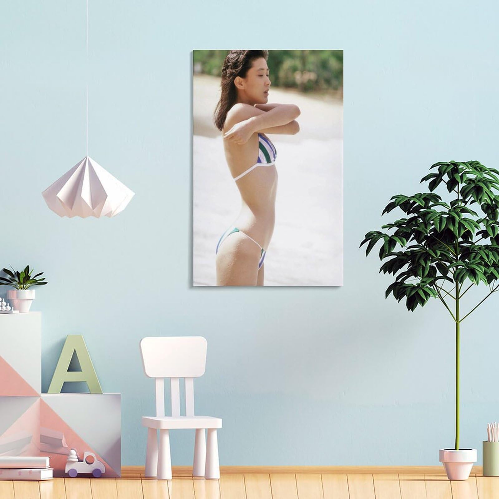 Amazon.co.jp: ジェネリック 紺野美沙子 水着ポスター 女優・歌手