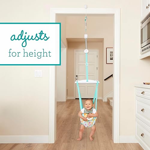 Miniatura 3 de Infantino 2 en 1 con música y luces para puerta, atractivo puente de actividad con sonidos activados por movimiento para bebés, zorro