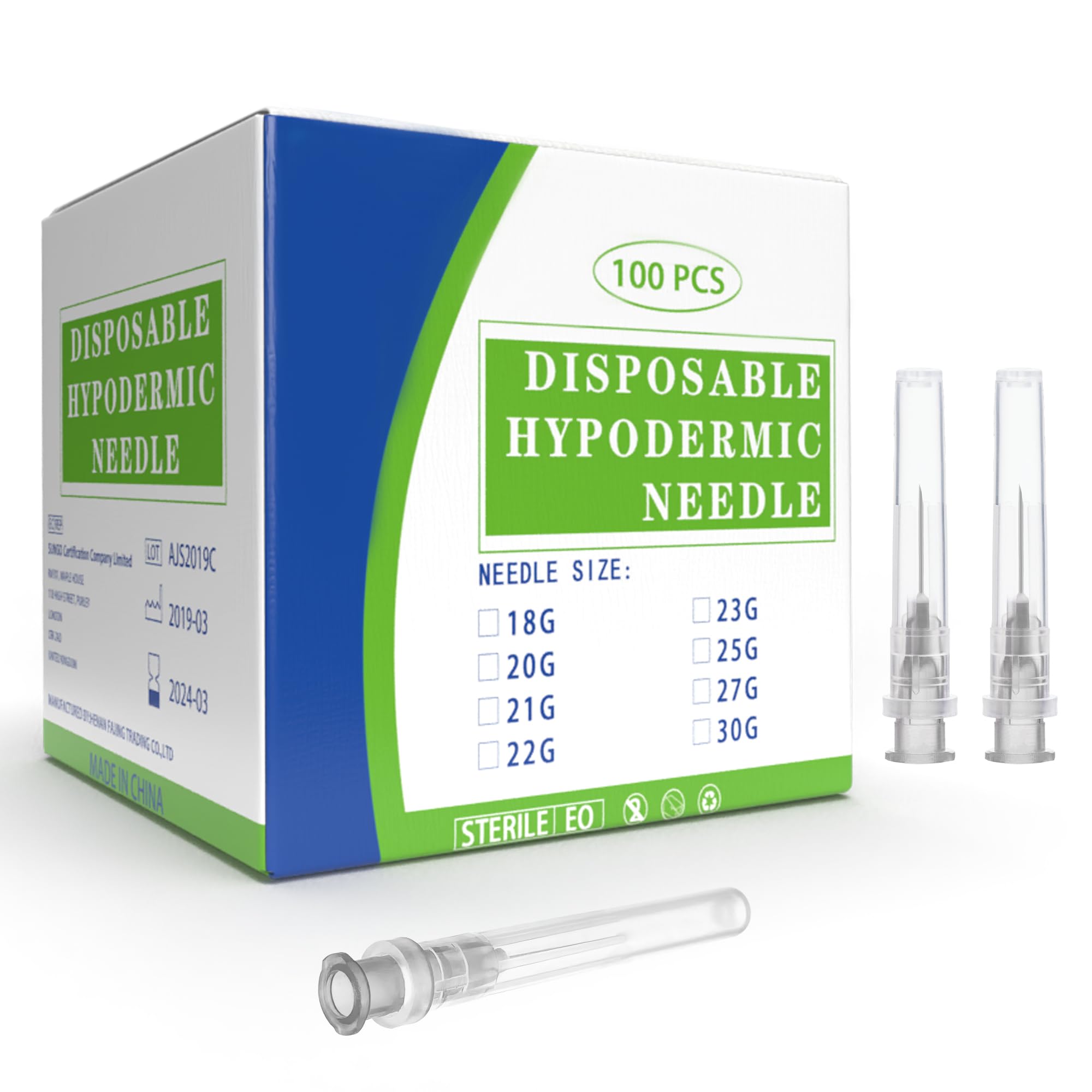 32 Gauge 0.15 inch/4mm Disposable Needles, Luer Lock Dispensing Needle Accessorie, Individual Packaged, Pack of 100 — Amazon image 21