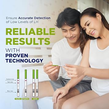 One Step: Ovulation Tests - Highly Sensitive Ovulation/Fertility Tests - 20miu/ml Ovulation Tests (30 Ovulation Strips)