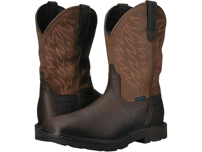 Ariat groundbreaker wide square toe h20 Clearance