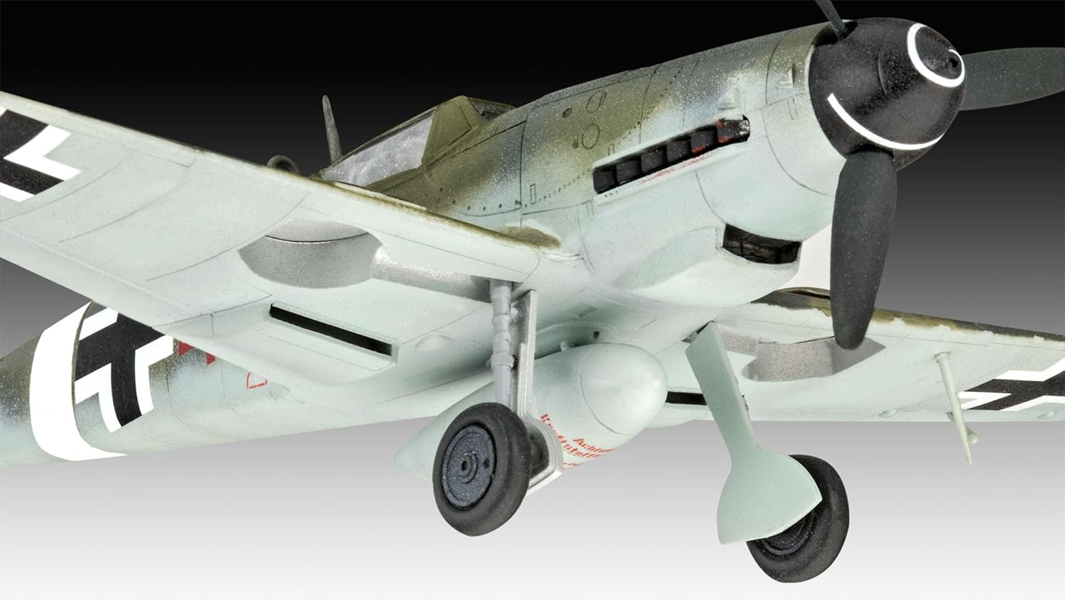 Revell RV03710 Combat Set Bf109G-10 & Spitfire Plastic Model kit, Unpainted