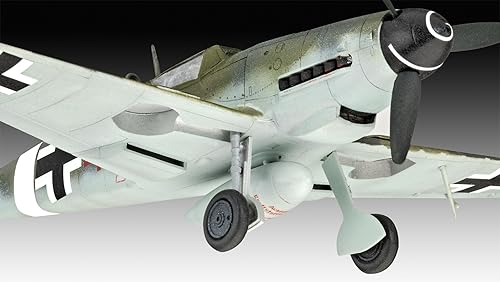 Miniatura 6 de Revell RV03710 Juego de Combate Bf109G-10 & Spitfire Kit de modelo de plástico, sin pintar