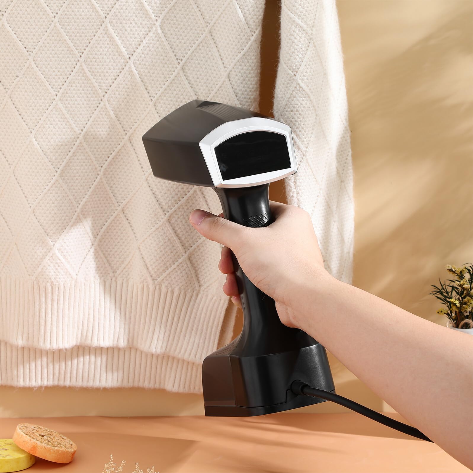 Cabilock 2500w de Ropa de Mano Portátil de Viaje Vapor Plancha de Ropa para Uso Doméstico y Viajes para Desarrugas Rápido