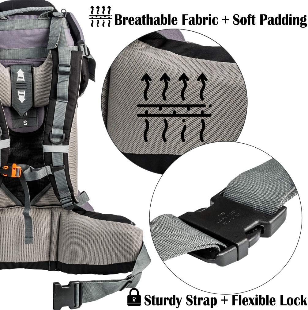 Negro Portabebes Mochila Para Bebes De 9 A 48 Meses Con Soporte Y Sombrilla Para Bebes De Kg Mochilas Portabebe Paseo Bebe
