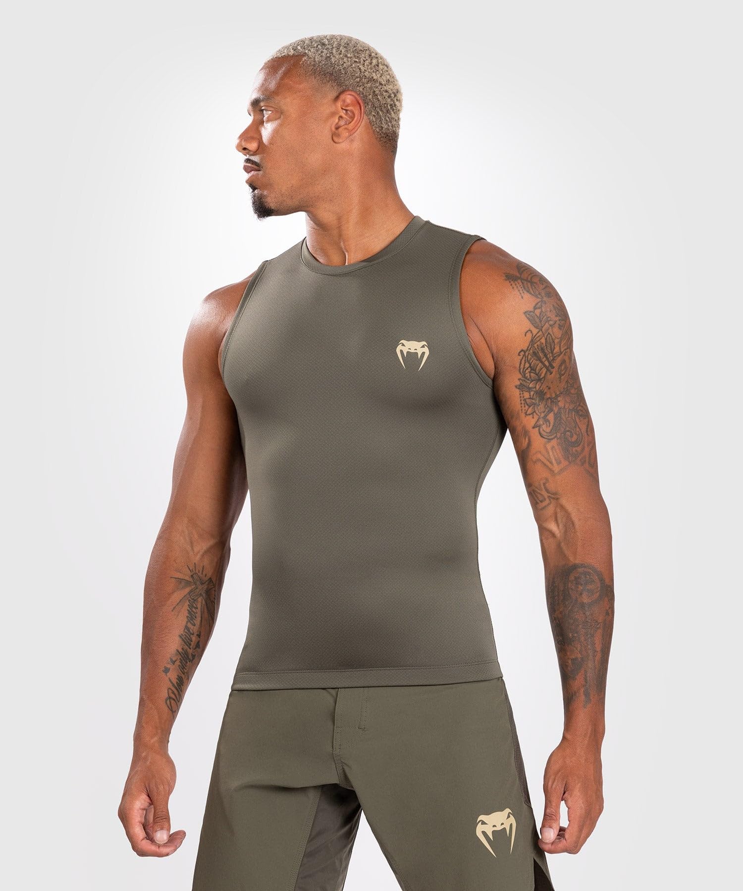 VENUM Contender Lycra de Sin Mangas Camiseta Hombre (Pack de 1)