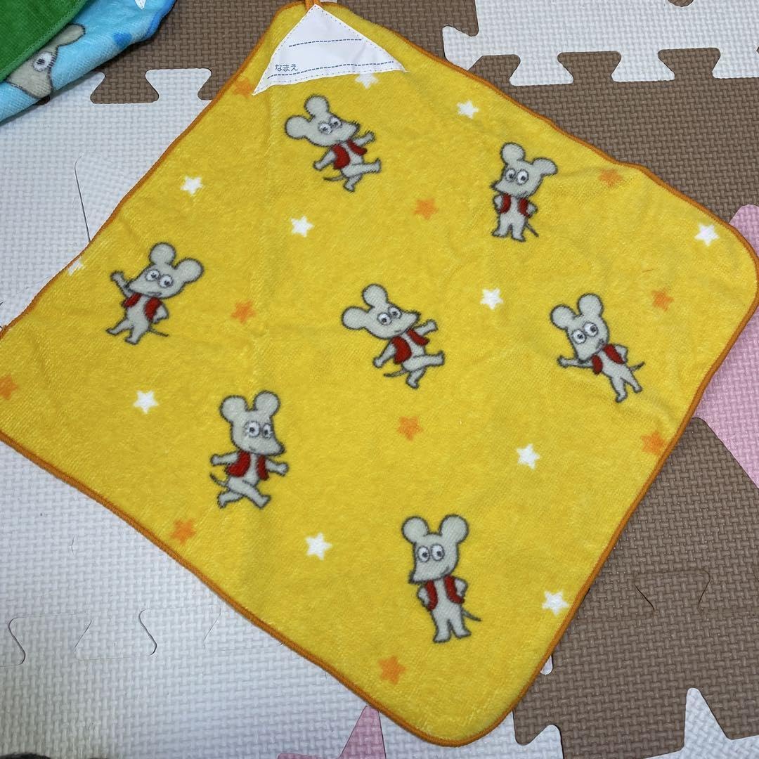 Amazon.co.jp: ねずみくんのチョッキ ループタオル3枚組 タオル