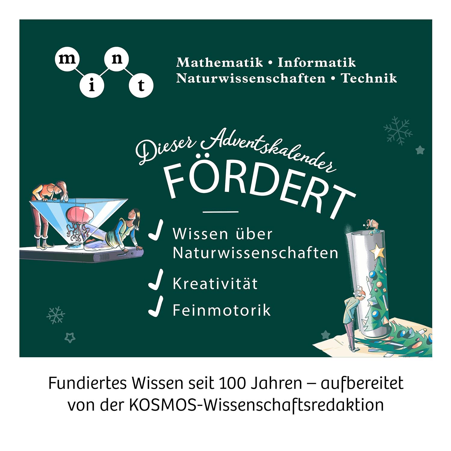 Adventskalender - Die schönsten Experimente zur Weihnachtszeit