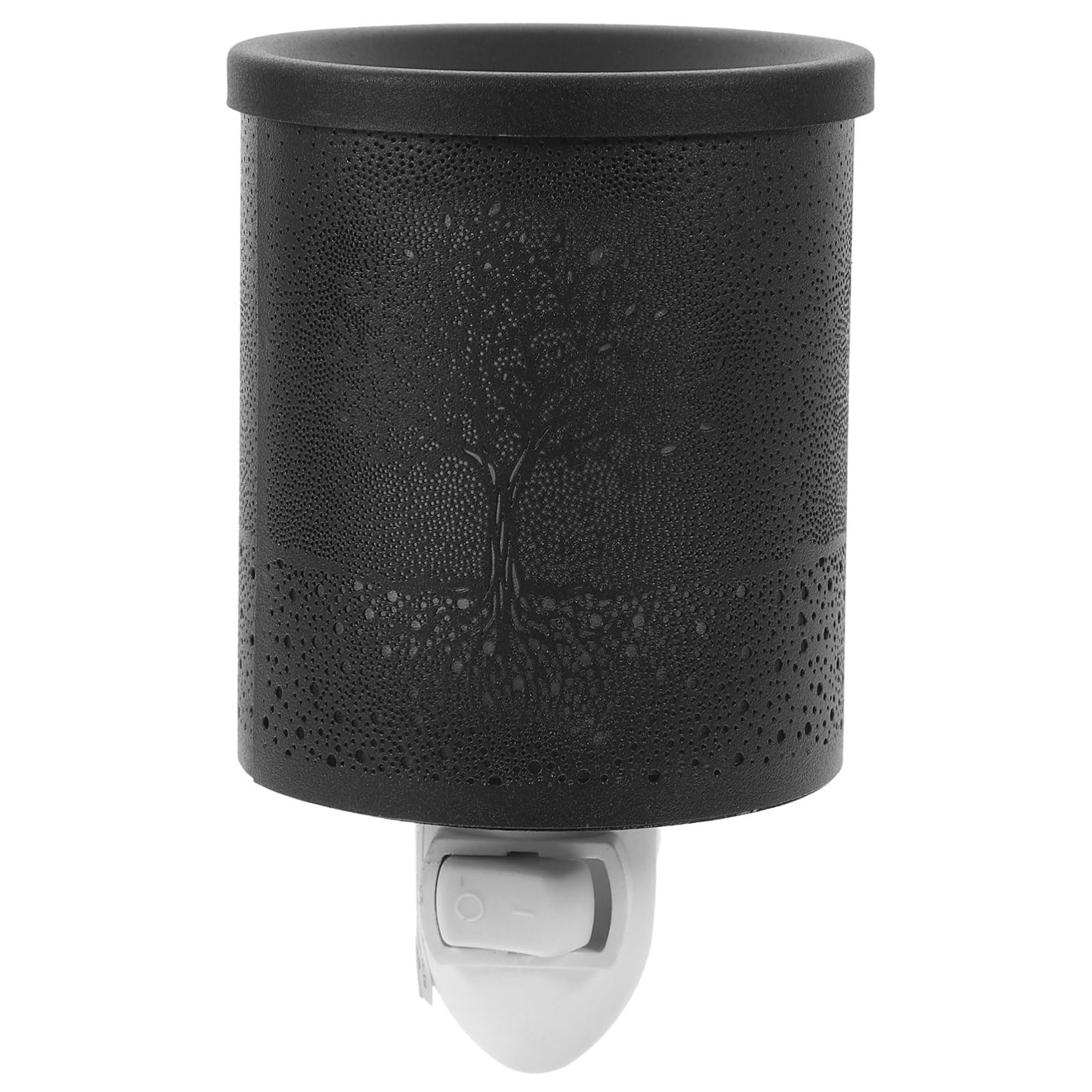 Cabilock Aroma Oil Burner Electric Scented Wax Burner Wax Melting Burner Candle Wax Warmer Electric Candle Warmer Electric Wax Burner Wrought Iron Office Aroma Lamps Aromatherapy