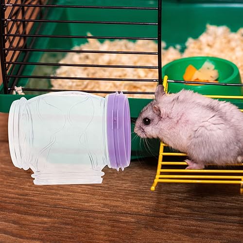 Miniatura 7 de iplusmile Juego de tubos de hámster, bricolaje para hámster, túnel de aventura externa, pista de conexión, túnel de rata, juguete para jaula de