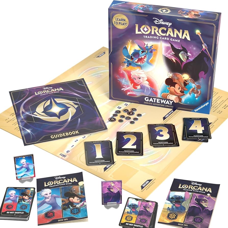 Disney Lorcana Trading Card Game ギフトセット Ravensburger Disney Lorcana Trading Card Game for Adults and