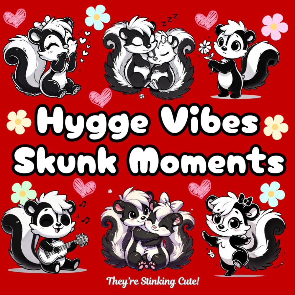 Hygge Vibes Skunk Moments: They're Stinking Cute!
