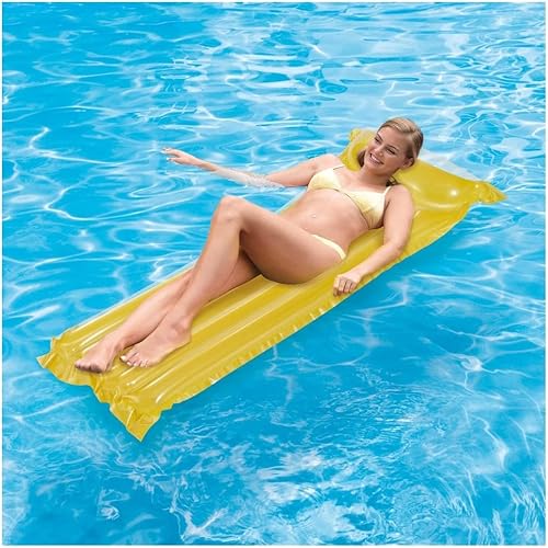 Miniatura 3 de Summer Waves Flotador inflable transparente para piscina, paquete de 4, para adultos, unisex