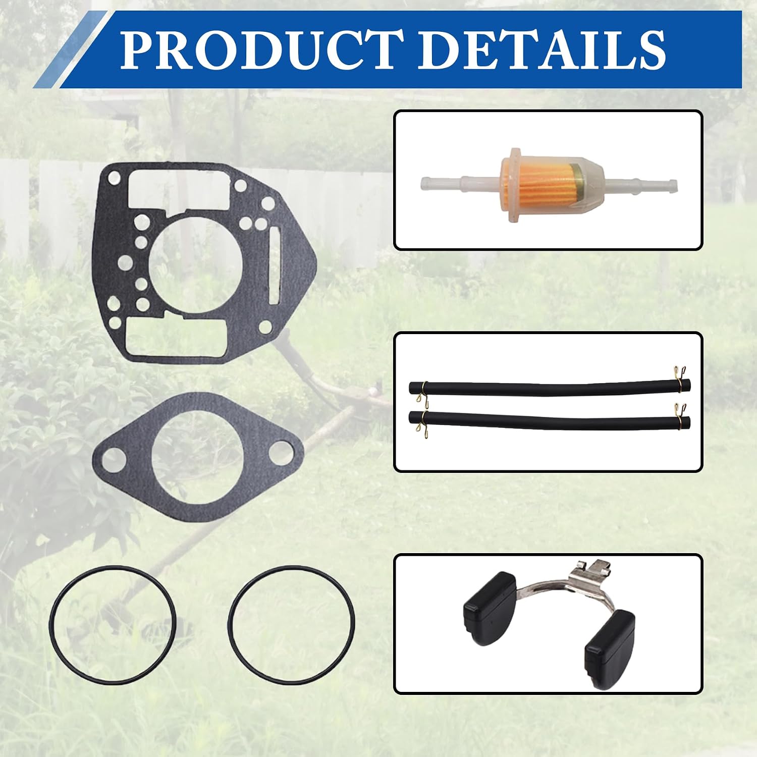 WFLNHB 146-0657 Carburetor Repair Kit Replacement for Onan P216G P218G P220G P224G