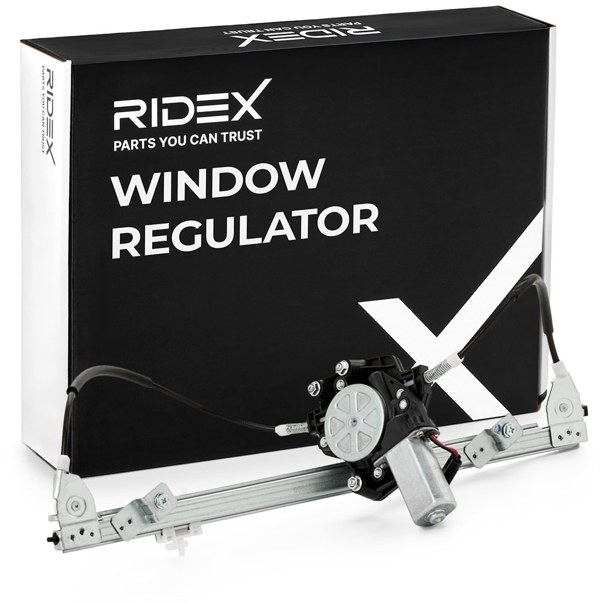 RIDEX 1561W0090 Alzacristallo elettrico Destra con motore elettrico Compatibilità con FIAT PANDA 169