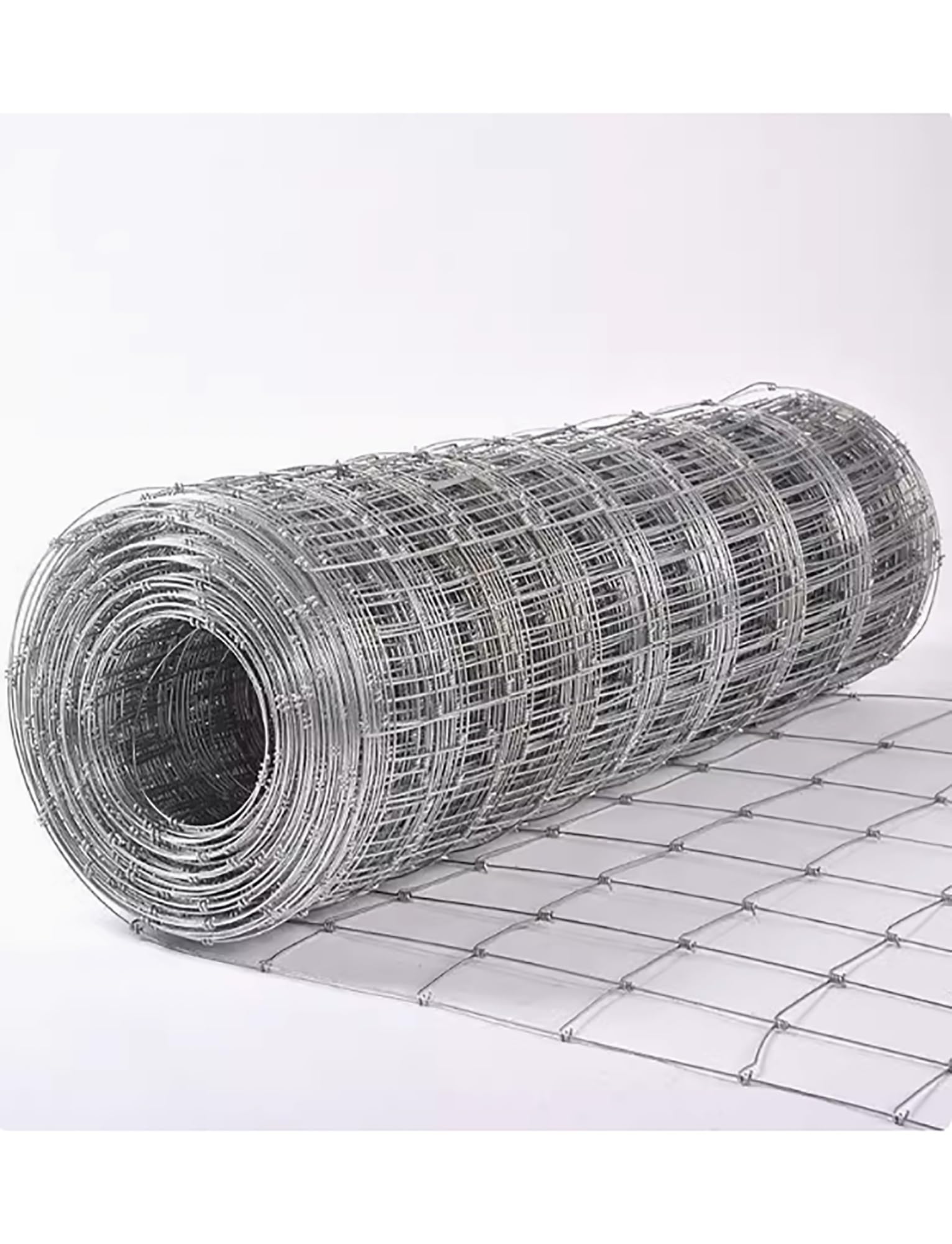 Genérico Malla de Alambre galvanizado de 1,5 x 10 cm - Malla metálica Resistente for gallineros, conejeras, cercas de jardín y Refuerzo de estuco(500x150cm)