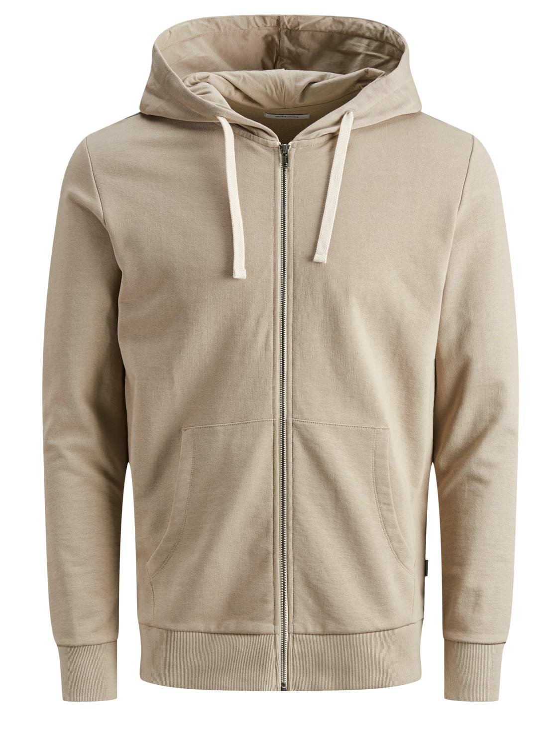 Jack & Jones Men's Beige (Crockery) Sweatshirt Comfortable - Beige - Xxl