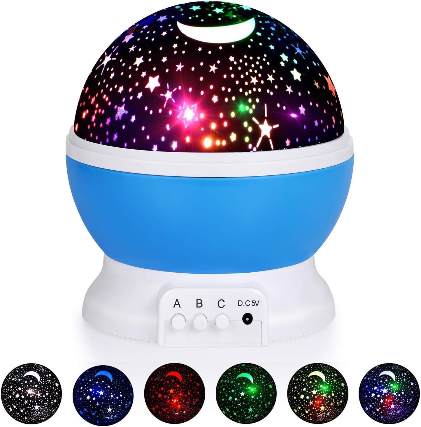 NIKMAY CREATION Astronaut Star Projector Galaxy Remote Control Spaceman Night Light with Timer for Gaming Room Home Theater Kids Adult Bedroom Décor Aesthetic (Star Projector-1)