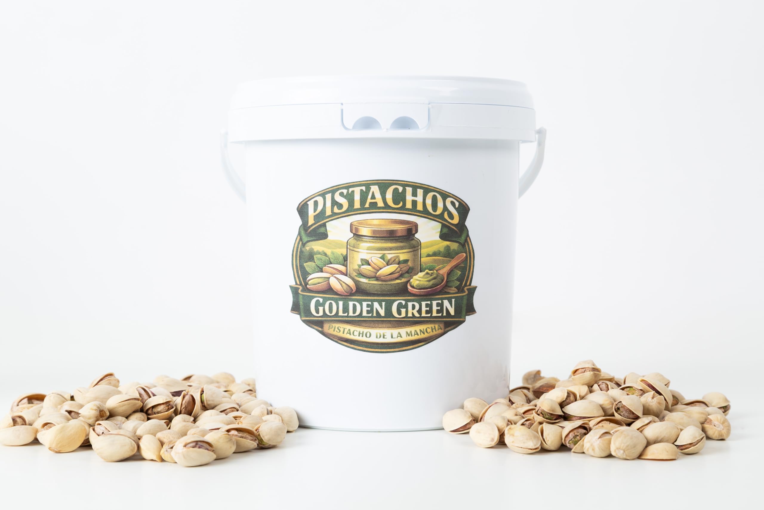 Pasta de pistacho 100%, variedad Kerman, pistacho de Castilla-La Mancha - 500 GRAMOS