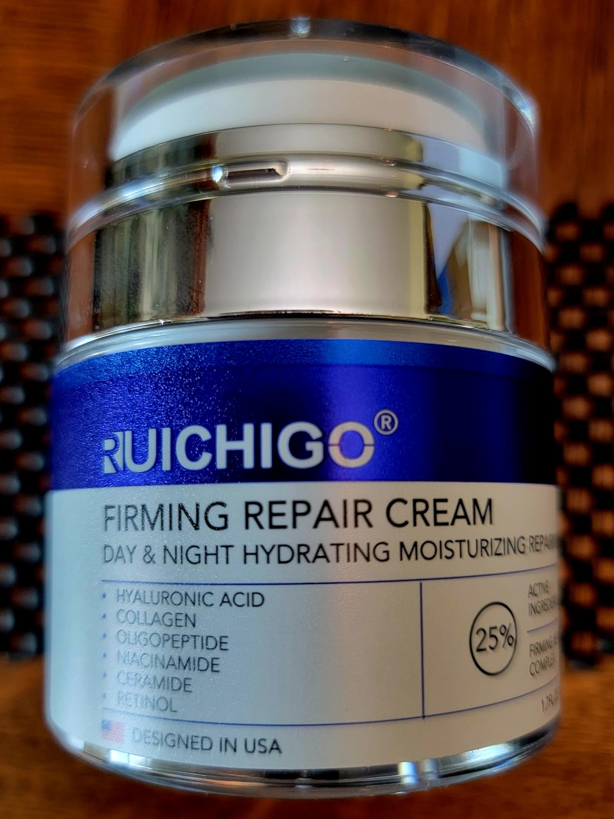 CHAOGOHUI Face & Neck Firming Cream for Tightening and Lifting Wrinkles & Crepey Skin,Day & Night Cream with Peptides,Retinol,Ceramide & Niacinamide,1.7 OZ