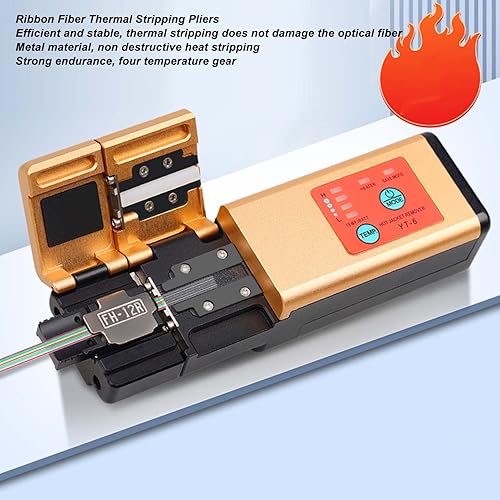 Miniatura 3 de Pelacables de cinta, cinta duradera de fibra óptica, pelacables térmicos, 2 modos, 100-240 V, aleación de aluminio, calentamiento rápido para uso