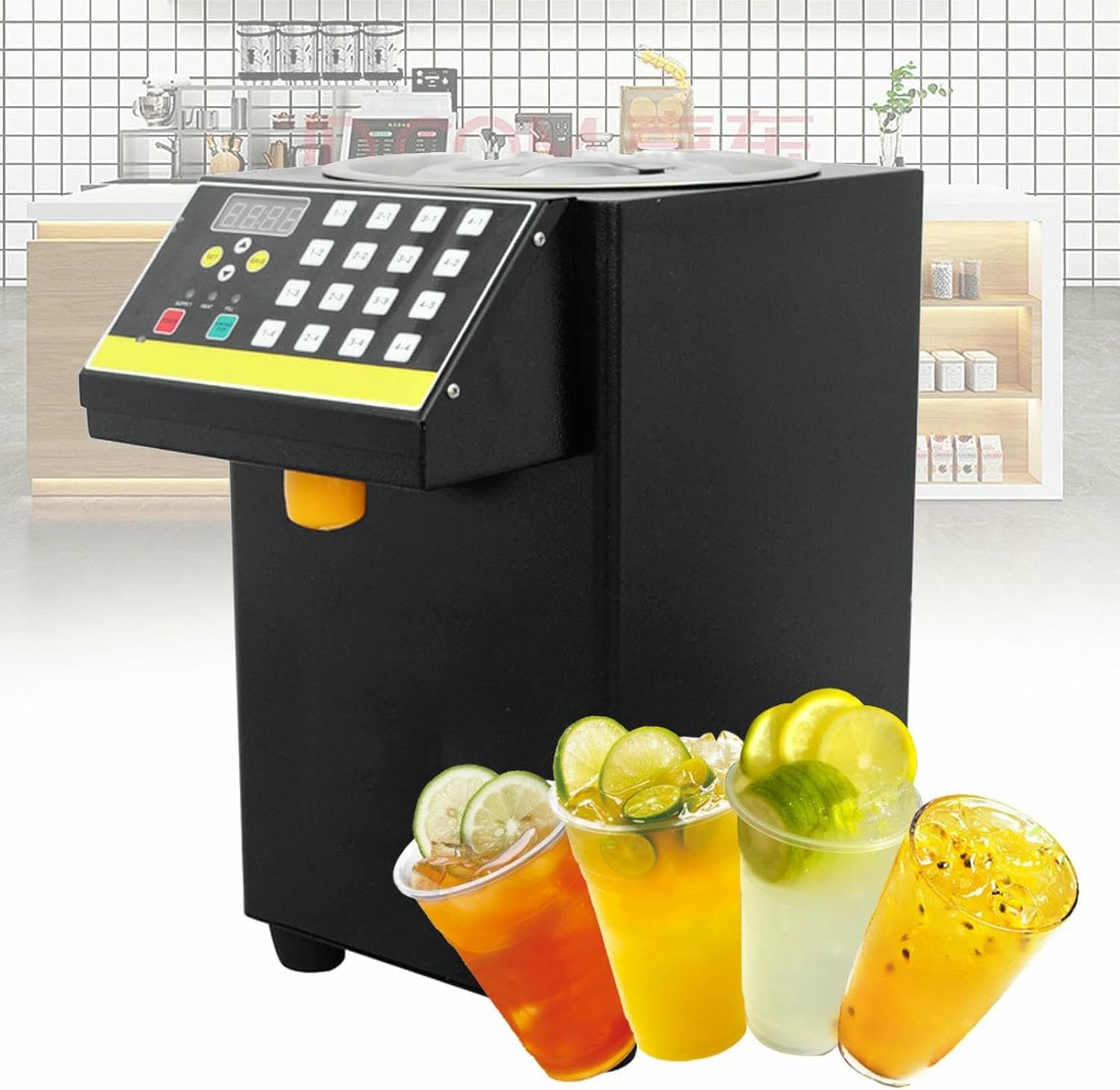 Distributeur automatique de fructose à température constante et nettoyage 3D