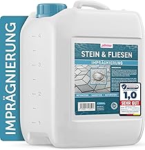 PLINTEX® Steinimprägnierung Außen & Innen 5 L für ca 60m² - Universelle Fassaden & Stein Imprägnierung für Naturstein, Beton, Granit & Pflasterstein - Stein-Versiegelung